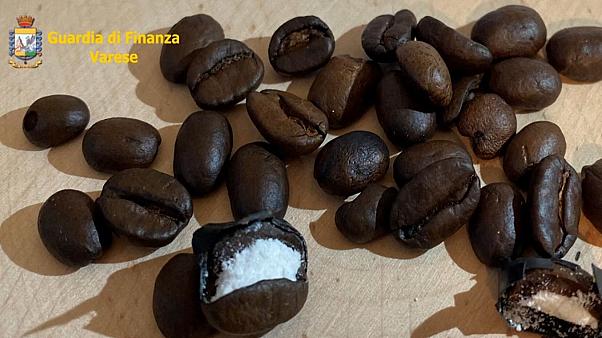 Coffee Beans Filled With Cocaine Found by Italian Police