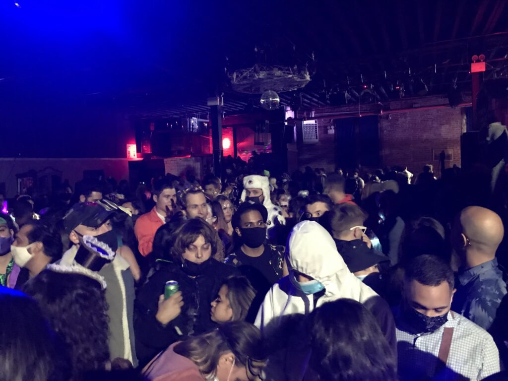 Halloween Warehouse Party Busted in Brooklyn