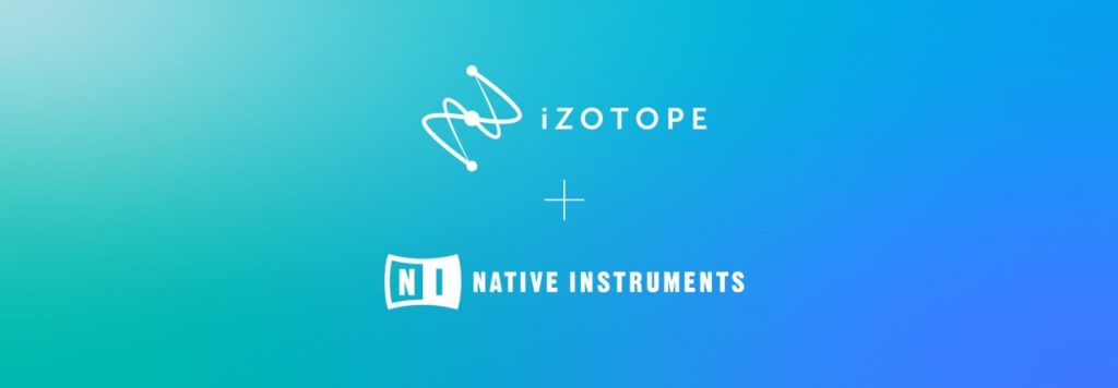 Native Instruments & iZotope Join Forces to Form New Technology Group” />  