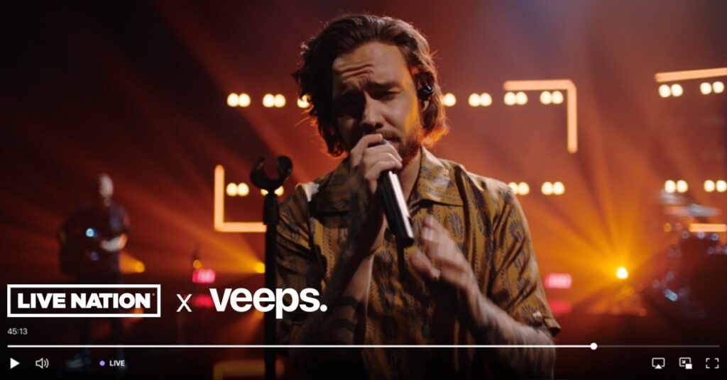 Live Nation and Veeps Add Livestream Capability to 60+ US Venues” />  