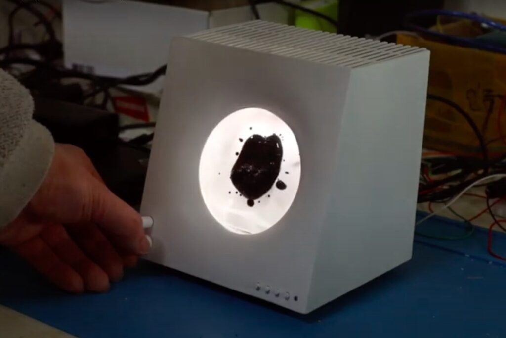 A Ferrofluid Speaker Has Been Made And It Dances To Music