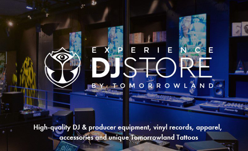 Tomorrowland Opens Impressive DJ Store in Antwerp, Belgium