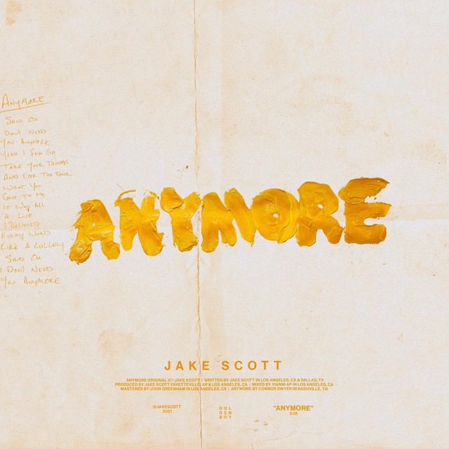 Jake Scott – ‘Anymore’
