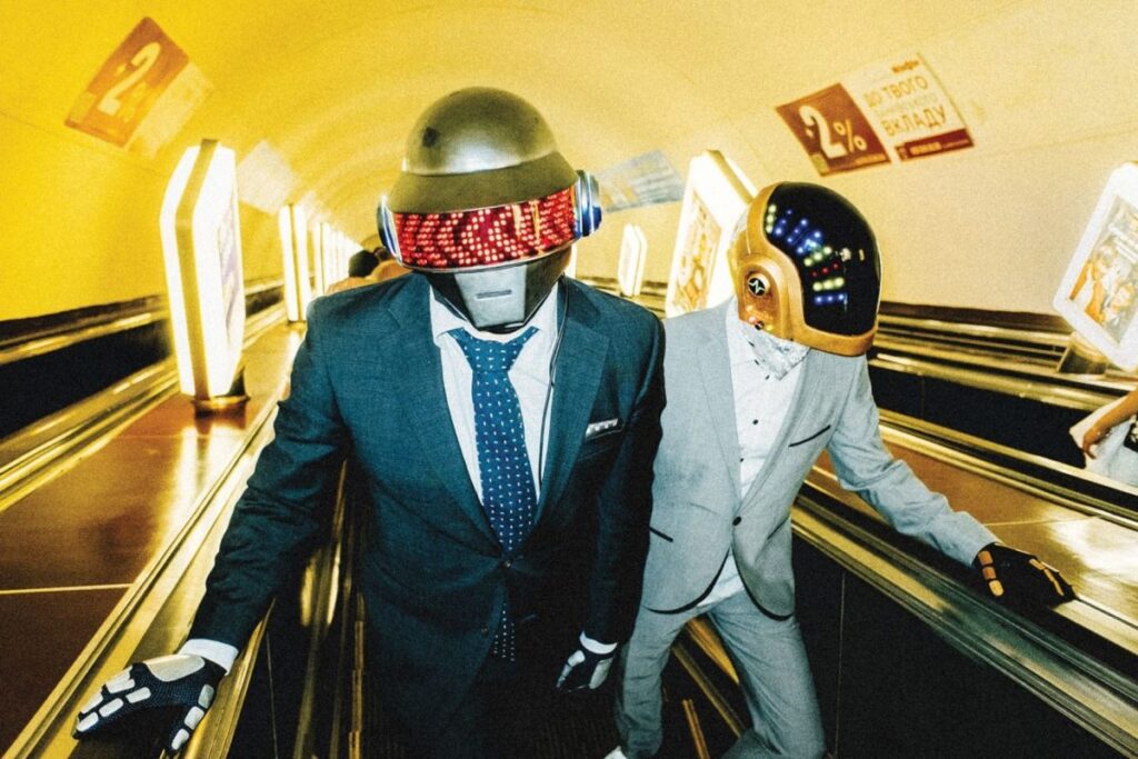 10 Times Daft Punk Were Photographed Without Helmets