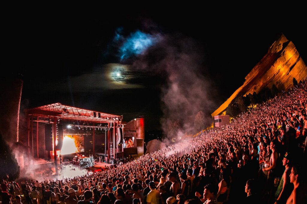 Red Rocks Responds to Uproar Over Mixhalo & Changes To Decibel Limit” />  