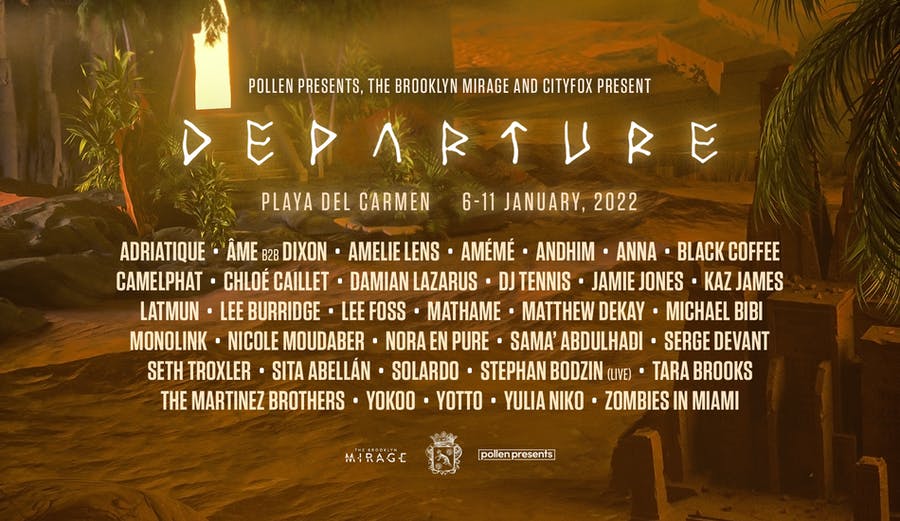 New Destination Festival Departure Releases Stacked Lineup in Mexico