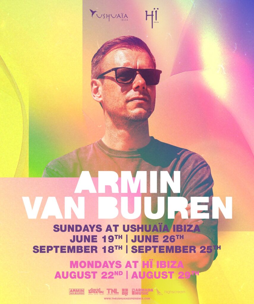 Armin van Buuren Announces Residency at Ushuaïa and Hï Ibiza