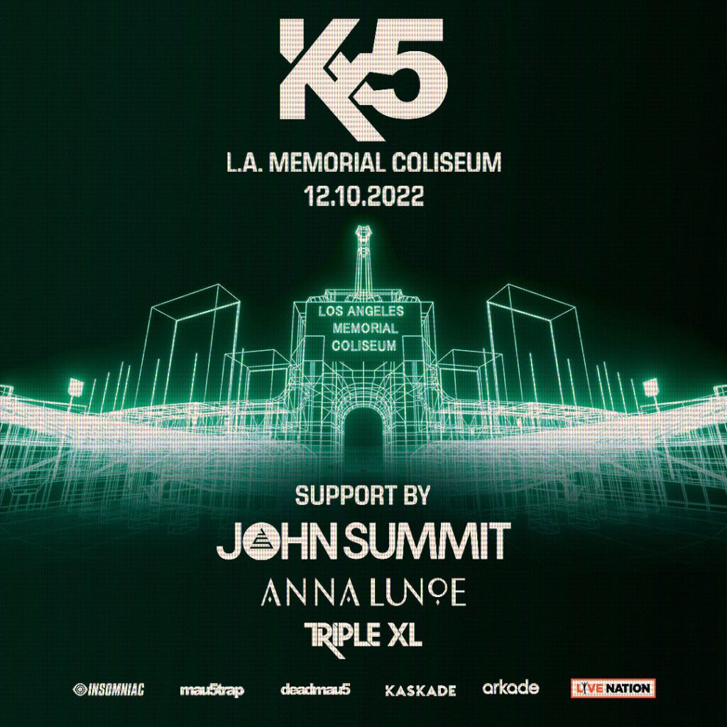 Kaskade & deadmau5 Announce Support for Upcoming LA Show