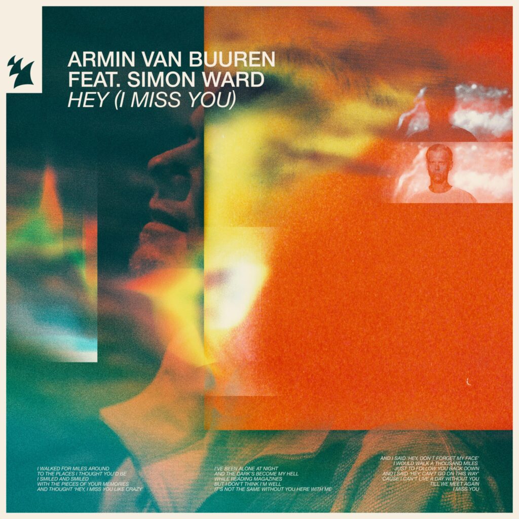 Armin van Buuren and Simon Ward Release “Hey (I Miss You)”