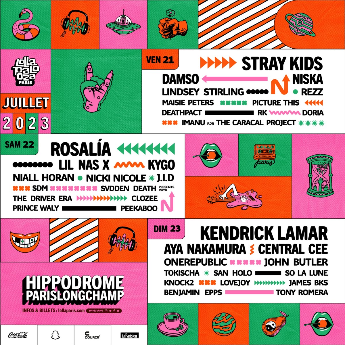 Kygo, Rezz, Deathpact, More to Perform at Lollapalooza Paris 2023