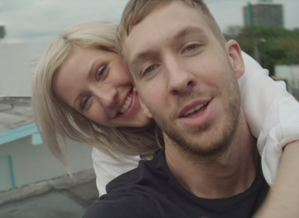 Calvin Harris and Ellie Goulding Are Back In the Studio
