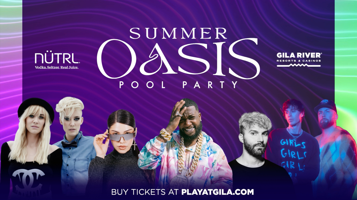 Gila River Resorts & Casinos Unveils Huge Lineup for Exclusive “Summer Oasis Pool Party” Series