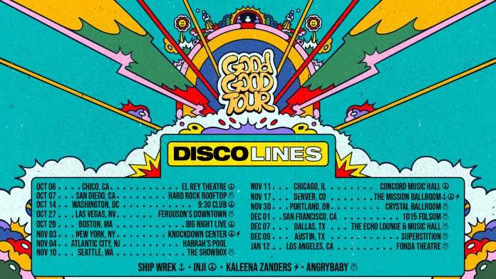 Disco Lines Announces “GOOD GOOD TOUR” Across the U.S.