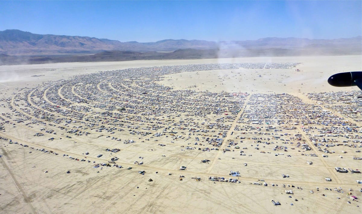 Burning Man Organizers Publish “Survival Guide” for People Stranded in Black Rock City