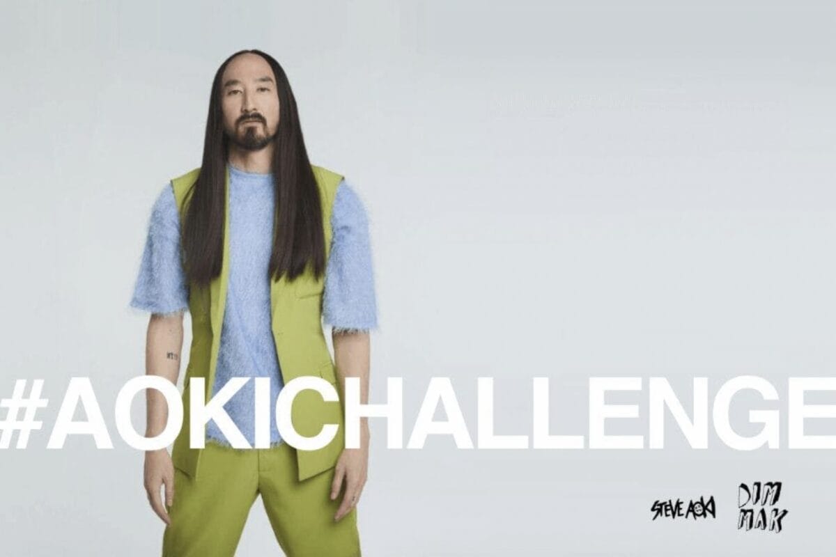 Steve Aoki Launches #AOKIChallenge in Partnership With Dim Mak Records and SoundCloud