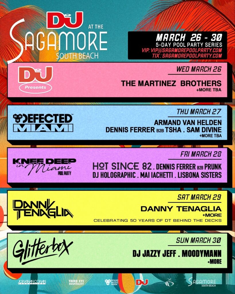 DJ Mag Returns to Sagamore for Five-Day MMW Pool Party Series