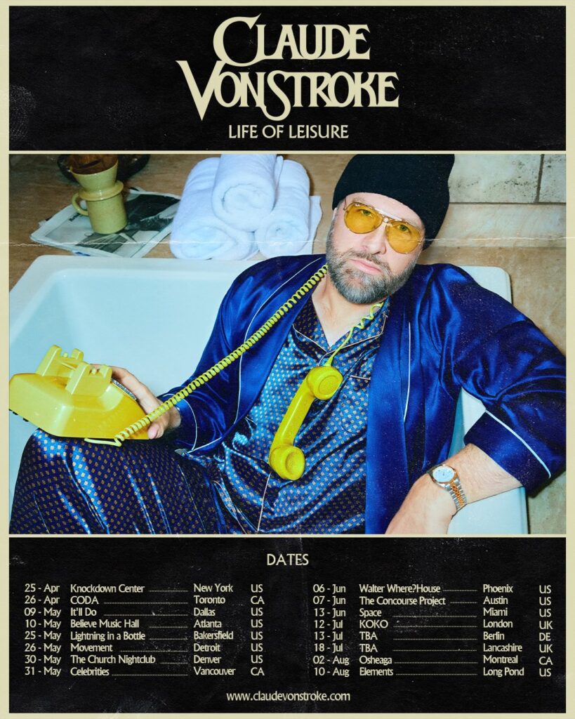 Claude VonStroke Trumpets Return with Upcoming Tour and EP