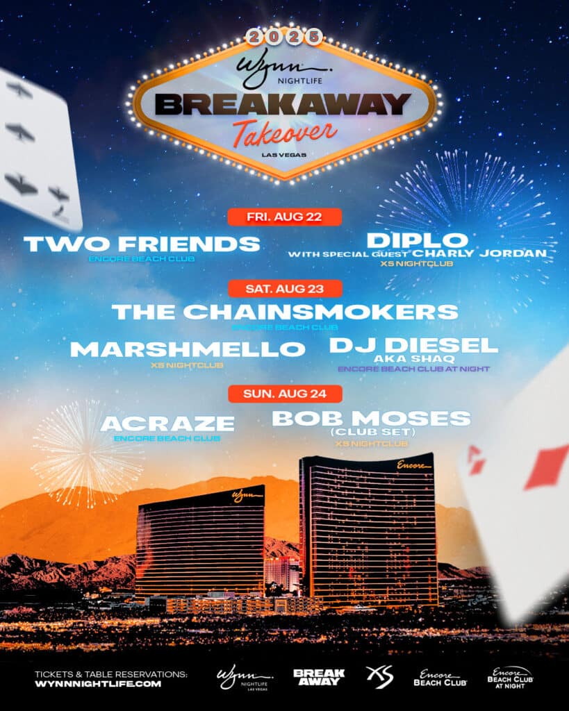 Breakaway Takeover at Wynn Las Vegas to Return for Round Two This Summer