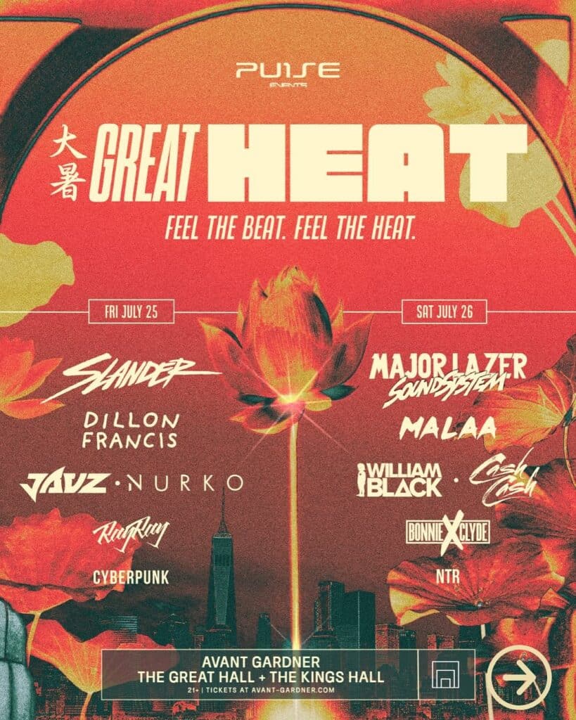 Great Heat Festival (大暑) 2025 Lineup