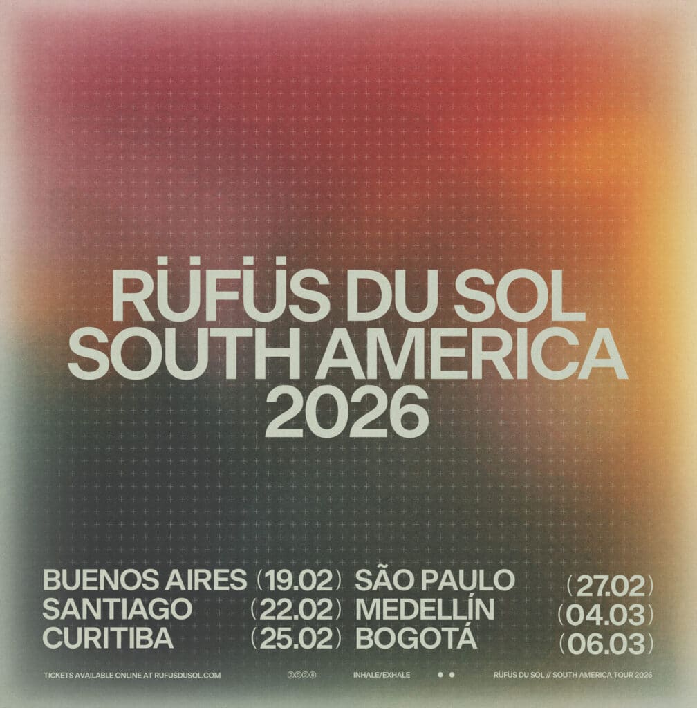 RÜFÜS DU SOL Announces Biggest South American Headline Tour to Date