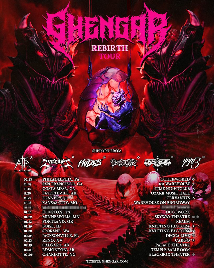 GHENGAR, Rebirth Tour