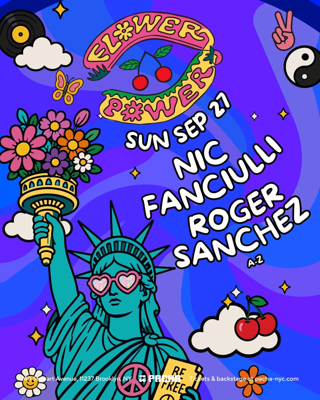 Nic Fanciulli and Roger Sanchez to Headline Flower Power’s New York Debut