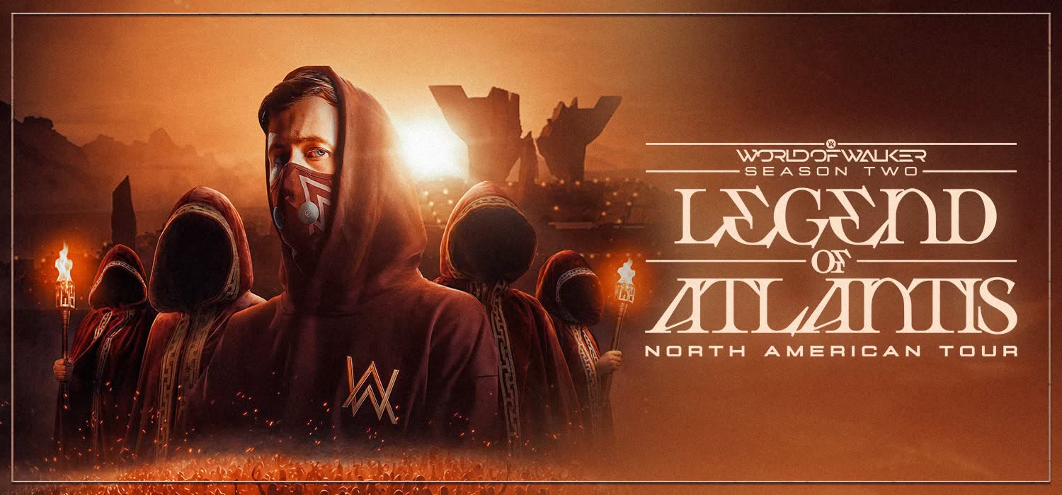 Alan Walker Announces Massive 'Legend of Atlantis' North American Tour